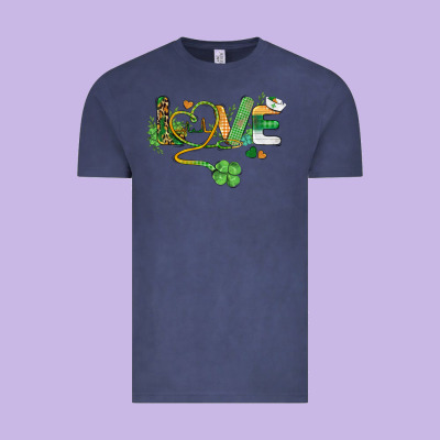 St. Patricks Day Nurse Love Medical Love Vintage Tee Designed By Barkaloodesign