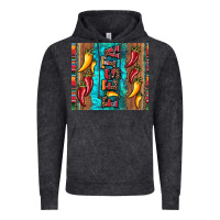 Vintage Black fiesta with pepper Vintage Hoodie - Artiststas