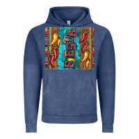 Vintage Denim fiesta with pepper Vintage Hoodie - Artiststas