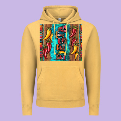 Fiesta With Pepper Vintage Hoodie Designed By Artiststas