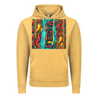Vintage Mustard fiesta with pepper Vintage Hoodie - Artiststas