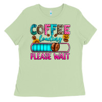 Matcha coffee loading please wait Ladies Tee - Zillion Design Studio