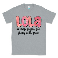 Heather Grey lola in every season, she shines with grace Classic Tee - MaliasSmallBusiness