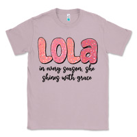 Lilac lola in every season, she shines with grace Classic Tee - MaliasSmallBusiness
