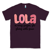 Plum lola in every season, she shines with grace Classic Tee - MaliasSmallBusiness