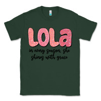 Sports Green lola in every season, she shines with grace Classic Tee - MaliasSmallBusiness