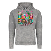 Cloud Rock summer vibes coffee cups Vintage Hoodie - Jasminsmagicworld