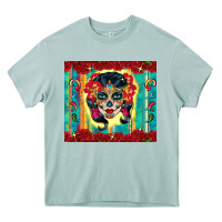 Arona sugar skull tumbler 3 Heavy Core Tee - CTS Tumbler Store