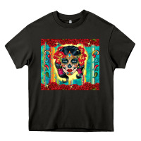 Asphalt sugar skull tumbler 3 Heavy Core Tee - CTS Tumbler Store