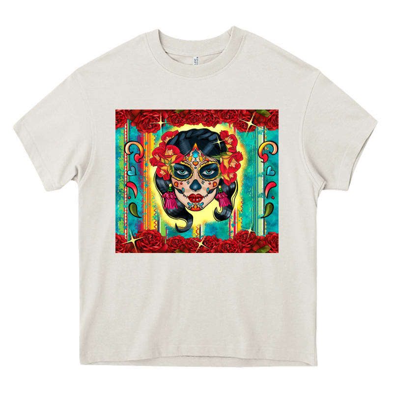 Sugar Skull Tumbler 3 Heavy Core Tee by CTS Tumbler Store | Teevron