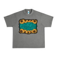 Tornado sunflower background Urban Heavy Tee - BarkalooDesign