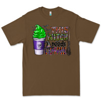 Cacao this witch needs coffee Premium Tee - CowhideDigitalArt