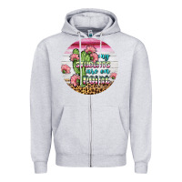 Heather Grey my students are on point round earring Zipper Hoodie - BundleAndBundleShop