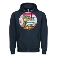 Navy my students are on point round earring Zipper Hoodie - BundleAndBundleShop
