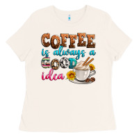 Bone coffee is always good idea Ladies Tee - Zillion Design Studio