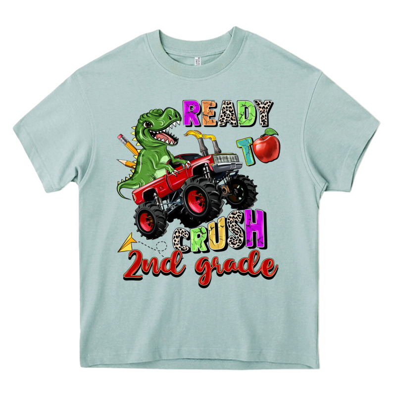 Ready To Crush 2nd Grade Heavy Core Tee by Zillion Design Studio | Teevron