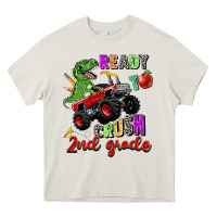 Cream ready to crush 2nd grade Heavy Core Tee - Zillion Design Studio