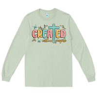Matcha created with a purpose Long Sleeve Tee - MaliasSmallBusiness