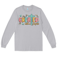 Moon Dust created with a purpose Long Sleeve Tee - MaliasSmallBusiness