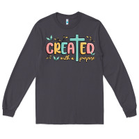 Smoke created with a purpose Long Sleeve Tee - MaliasSmallBusiness