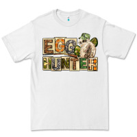 White Egg Hunter Easter Day Premium Tee - Neo Western