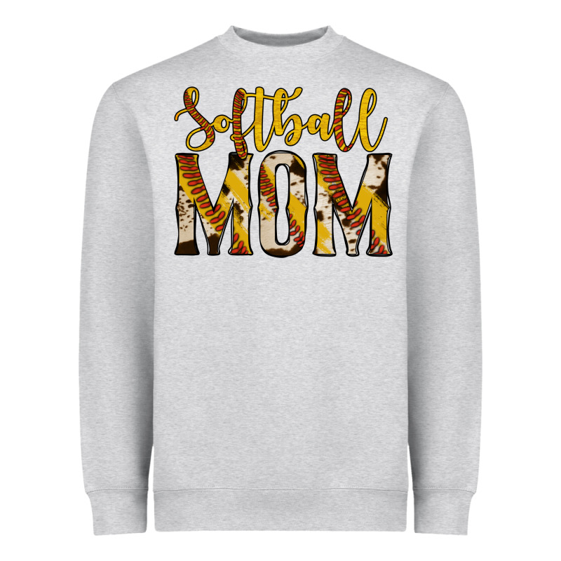 Softball Mom Heavyweight Sweatshirt by Jasminsmagicworld | Teevron