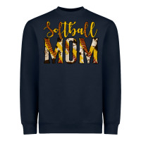Navy softball mom Heavyweight Sweatshirt - Jasminsmagicworld