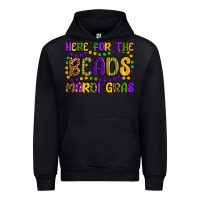 Black here for the beads mardi gras Urban Hoodie - OliviaCreatesArt