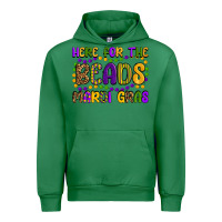 Emerald here for the beads mardi gras Urban Hoodie - OliviaCreatesArt