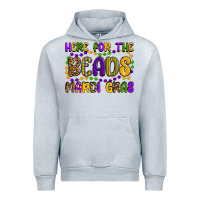 Heather Grey here for the beads mardi gras Urban Hoodie - OliviaCreatesArt