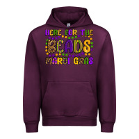 Mauve Wine here for the beads mardi gras Urban Hoodie - OliviaCreatesArt