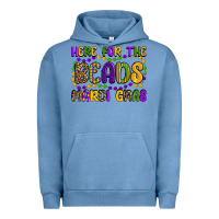 Pigment Pebble Blue here for the beads mardi gras Urban Hoodie - OliviaCreatesArt