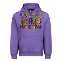 Tulip here for the beads mardi gras Urban Hoodie - OliviaCreatesArt