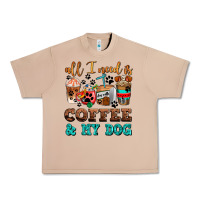 Burro all i need is coffee and my dog Urban Heavy Tee - AdoDesignShop