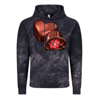 Cloud Black heart chocolate Vintage Hoodie - AdoDesignShop