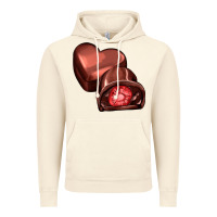 Vintage Artic heart chocolate Vintage Hoodie - AdoDesignShop