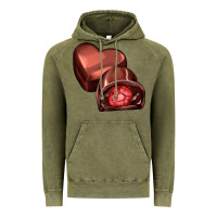 Vintage Olive heart chocolate Vintage Hoodie - AdoDesignShop