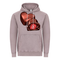 Vintage Zinc heart chocolate Vintage Hoodie - AdoDesignShop