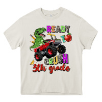 Cream ready to crush 3th grade Heavy Core Tee - Zillion Design Studio
