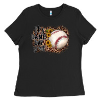 Black it's game day y'all baseball Ladies Tee - JahusDesignShop