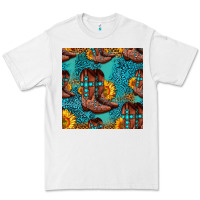 White western boots seamless pattern Premium Tee - HRA Design Shop