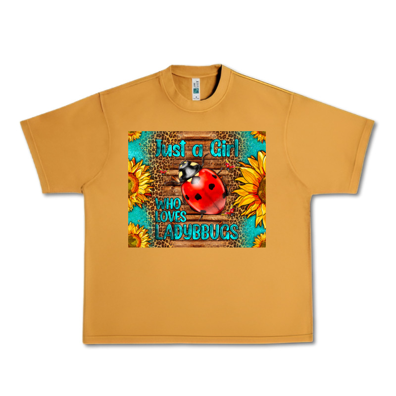 Just A Girl Who Loves Ladybugs Urban Heavy Tee by LillyAllenDesigns | Teevron