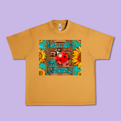 Just A Girl Who Loves Ladybugs Urban Heavy Tee Designed By Lillyallendesigns