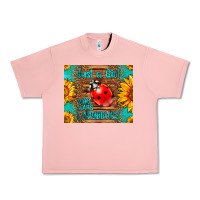 Salmon just a girl who loves ladybugs Urban Heavy Tee - LillyAllenDesigns