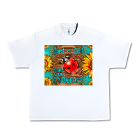 White just a girl who loves ladybugs Urban Heavy Tee - LillyAllenDesigns