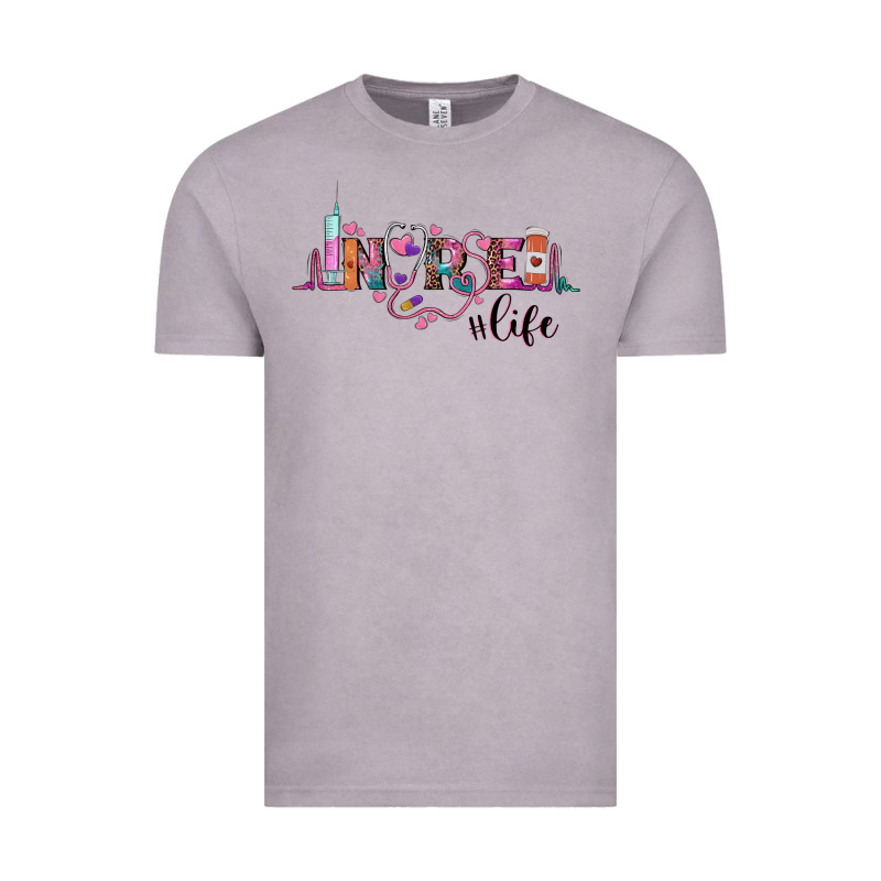 Nurse Life Vintage Tee by BarkalooDesign | Teevron
