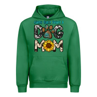 Emerald kinda busy being a dog mom Urban Hoodie - OliviaCreatesArt