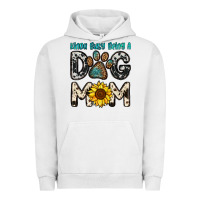 Pigment Lunar Rock kinda busy being a dog mom Urban Hoodie - OliviaCreatesArt