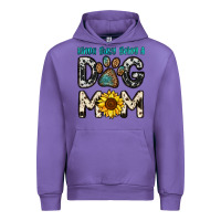 Tulip kinda busy being a dog mom Urban Hoodie - OliviaCreatesArt