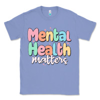 Colony Blue mental health matters Classic Tee - MaliasSmallBusiness